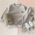Conjunto Infantil Inverno Moletom Básico Urso