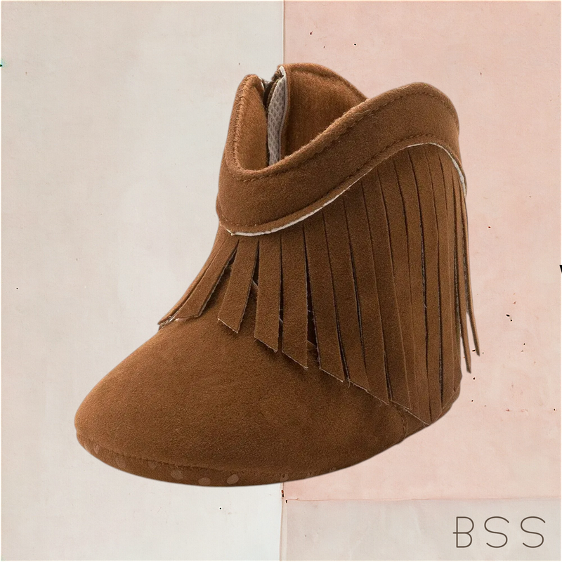 Bota Infantil Bebê com Franjas
