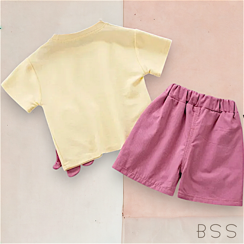 Conjunto Infantil Verão Dinossauro