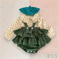 Conjunto Infantil com Suspensório Yanna
