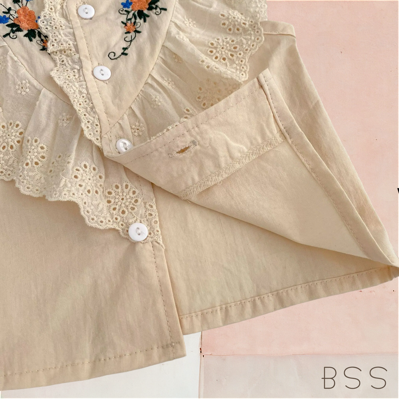 Conjunto Infantil Rendas Aline