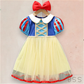 Vestido Infantil Princesa Branca de Neve