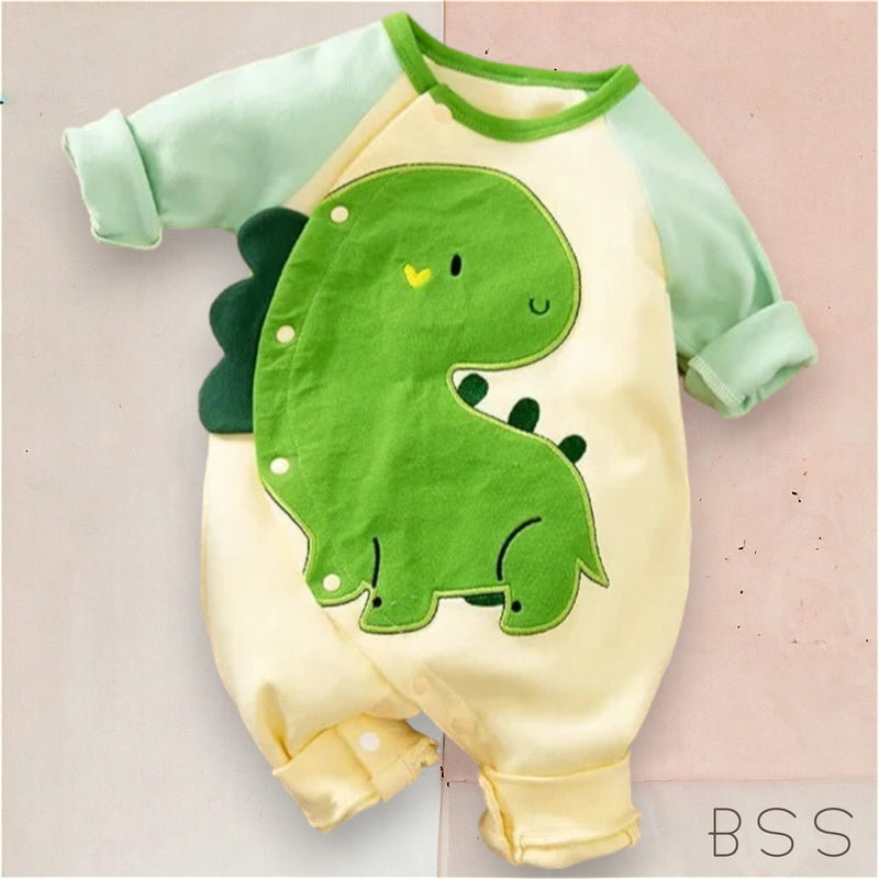 Macacão Infantil Dino 3D