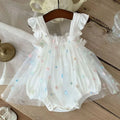 Romper Dot Flower