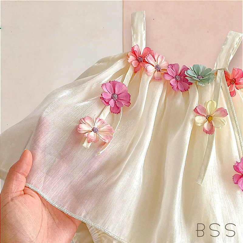 Romper Flores Jardim Encantado