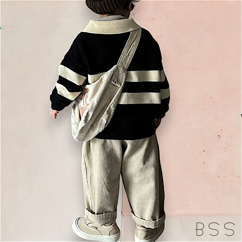Pulover Infantil Tricot Polo