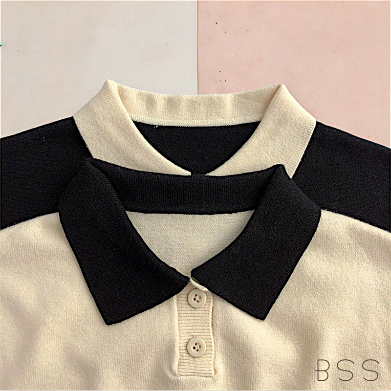 Pulover Infantil Tricot Polo