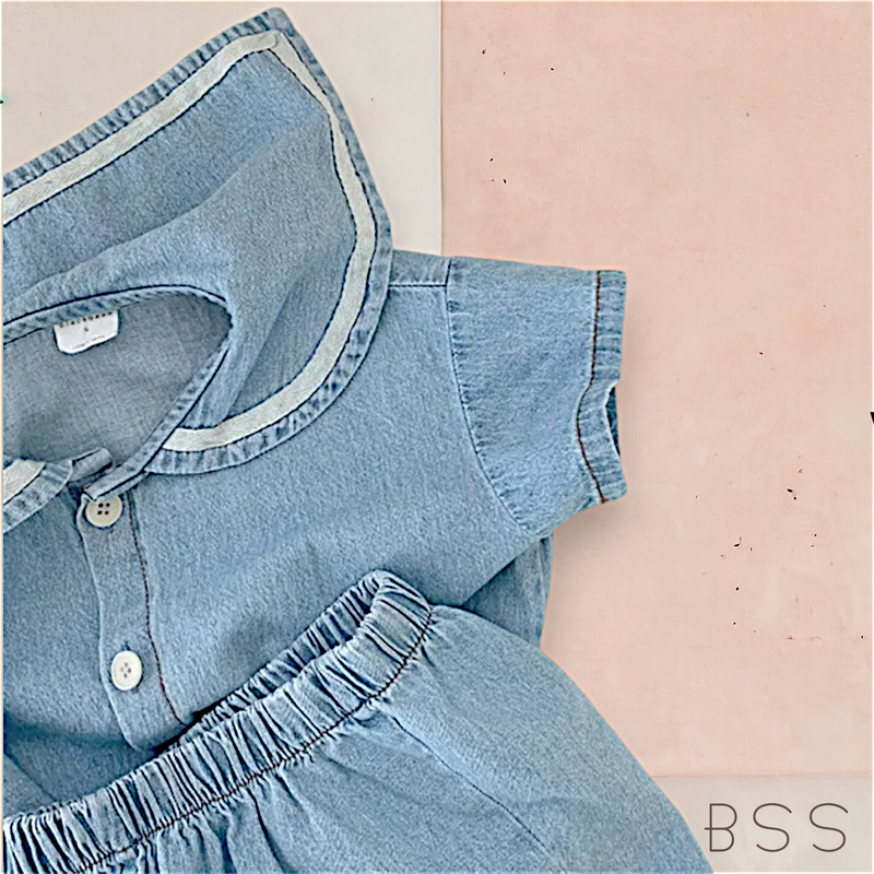 Conjunto Infantil Verão Marinheiro
