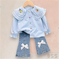 Conjunto Infantil Inverno Calça e Blusa Tricoline