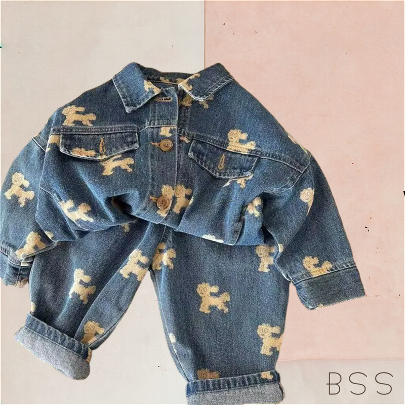 Conjunto Infantil Inverno Jeans Ilan