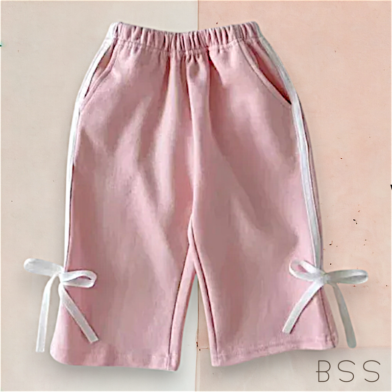 Conjunto Infantil Inverno Moletom com Laços