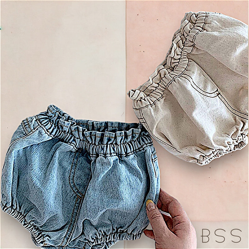 Short Infantil Denin Vintage
