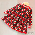 Vestido Infantil Inverno Corações Naomi