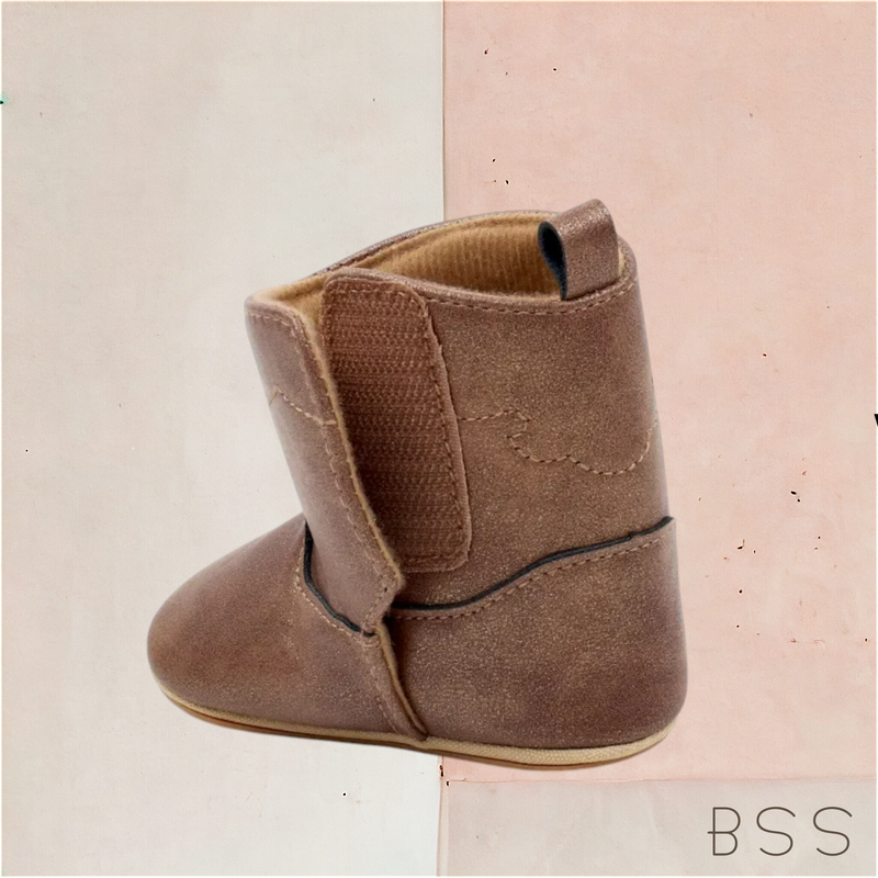 Bota Infantil Bebê Country com Recortes