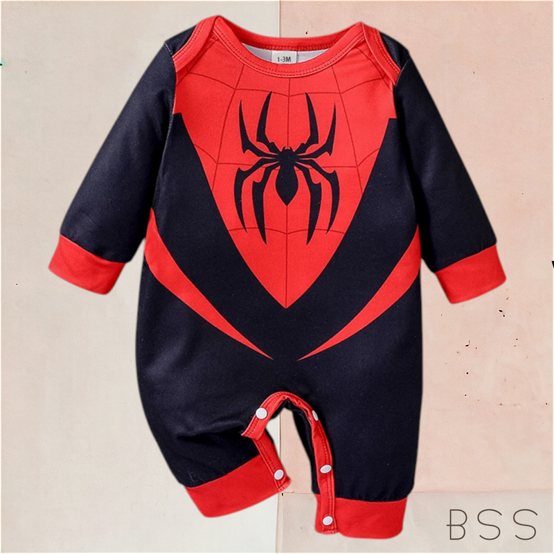 Macacão Fantasia Homem Aranha Miles Morales