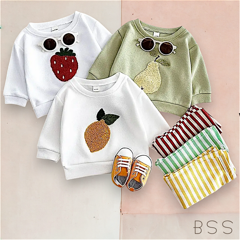 Pijama Infantil Frutas