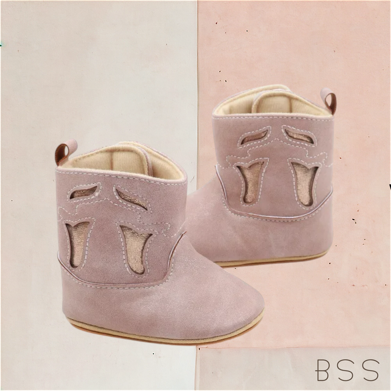 Bota Infantil Bebê Country com Recortes