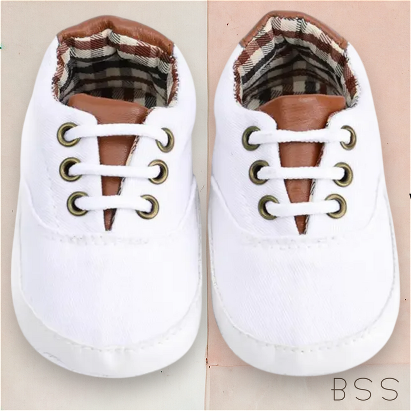 Tênis Infantil Bebê Canvas com Cadarço