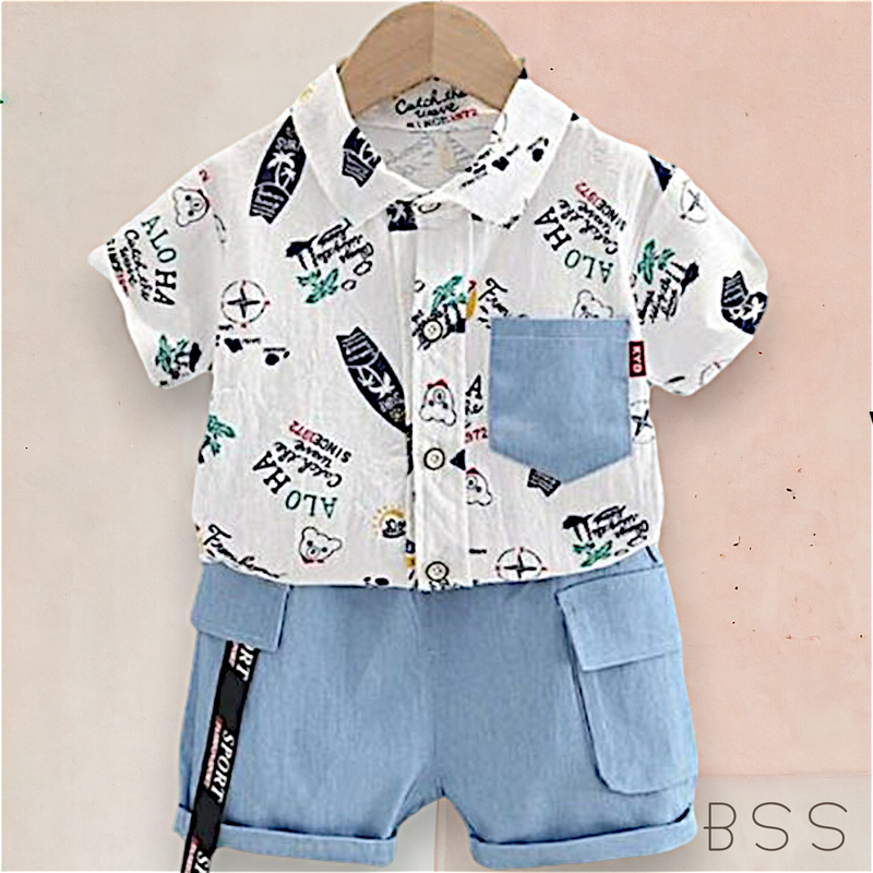 Conjunto Infantil Verão Bali