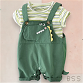 Conjunto Infantil Macacão Dinossauro