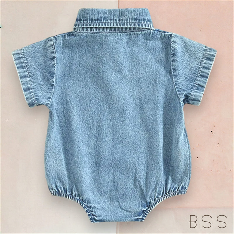 Romper Jeans Verão Lui