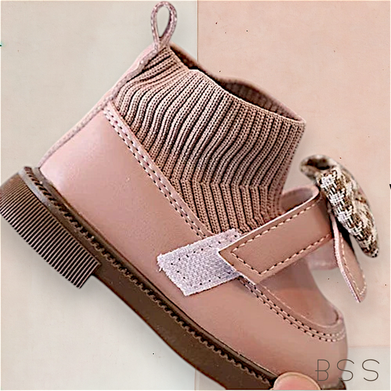 Bota Infantil Inverno com Laço