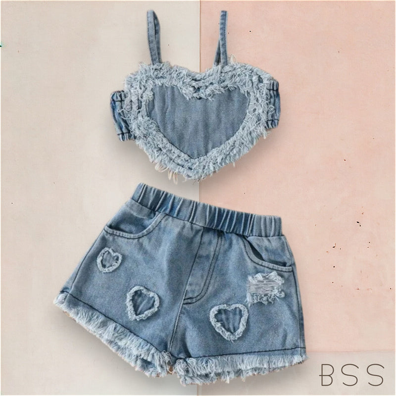 Conjunto Jeans Heart