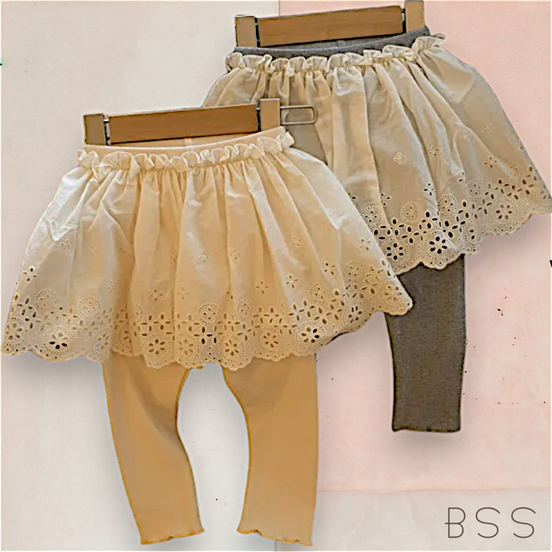 Calça Legging Infantil com Saia