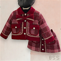 Conjunto Infantil Inverno Xadrez