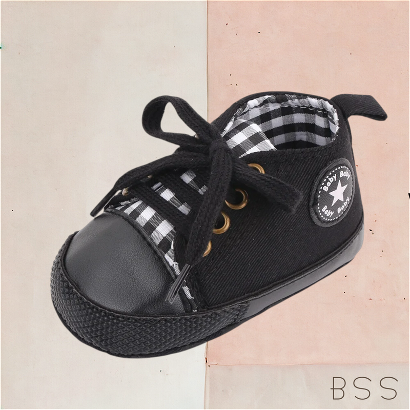 Bota Infantil Bebê Canvas Star