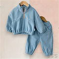 Conjunto Infantil Inverno Moletom com Zíper