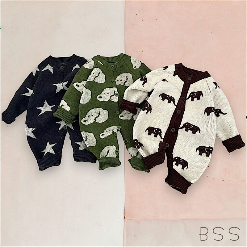 Macacão Tricot Inverno Minimalista