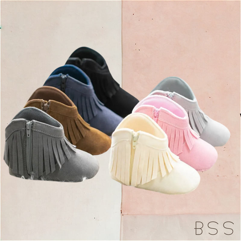 Bota Infantil Bebê com Franjas