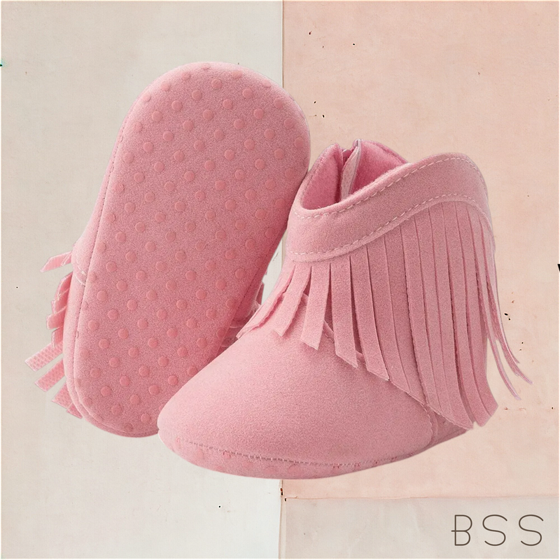 Bota Infantil Bebê com Franjas