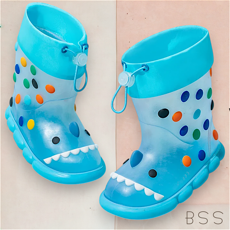 Bota de Chuva Infantil Transparente