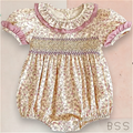 Romper Verão Floral  Casinha de Abelhas