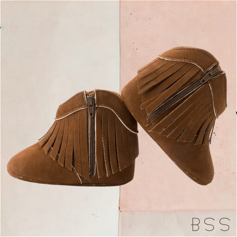 Bota Infantil Bebê com Franjas