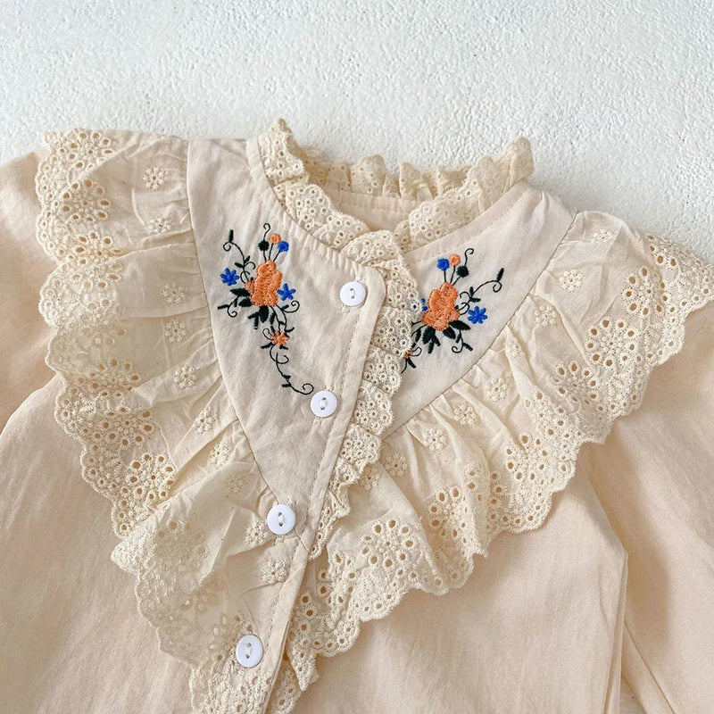 Conjunto Infantil Bordado Lena