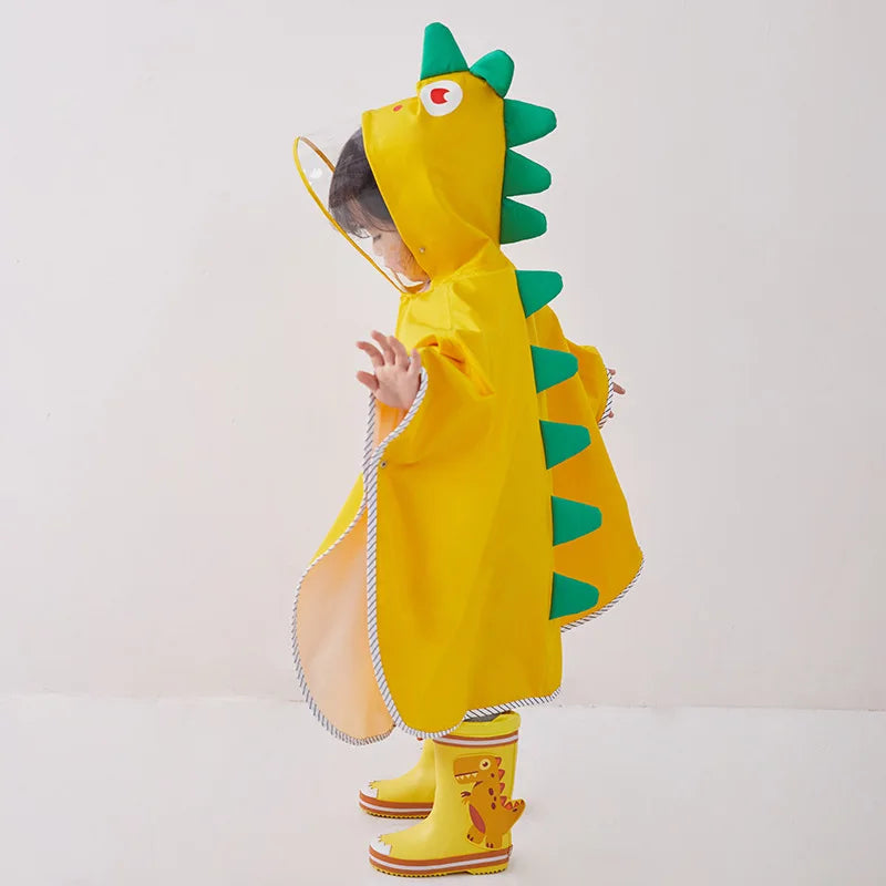 Capa de Chuva Infantil Dinossauro