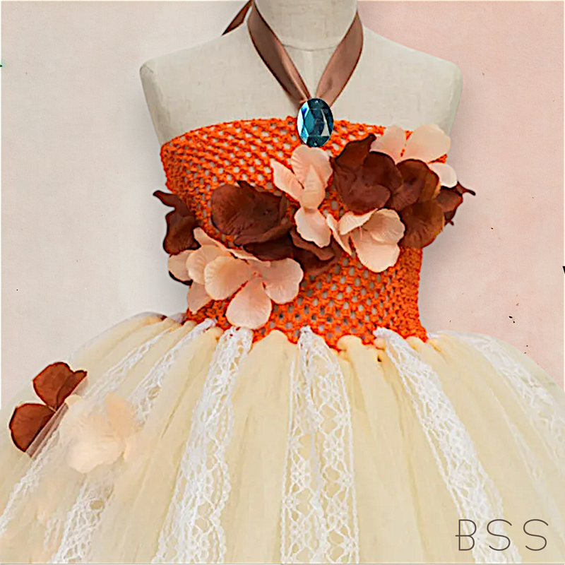 Vestido Infantil Princesa Moana