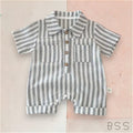 Romper Listrado Minimalista Mike