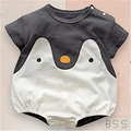 Romper Triangular Verão Pinguim