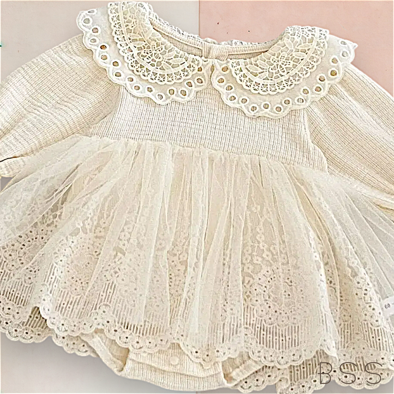 Romper com Rendas e Tule