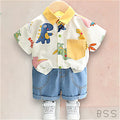 Conjunto Infantil Verão Dinossauro Rex