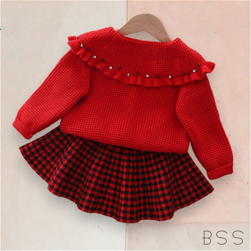 Conjunto Infantil Inverno Tricot Eva