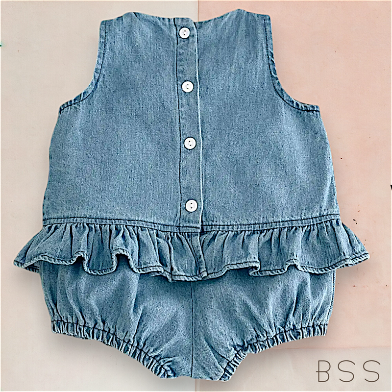 Conjunto Infantil Jeans Summer
