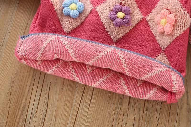 Conjunto Infantil Tricot Inverno Chloe