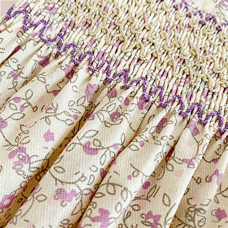 Vestido Infantil Verão Floral Casinha de Abelhas