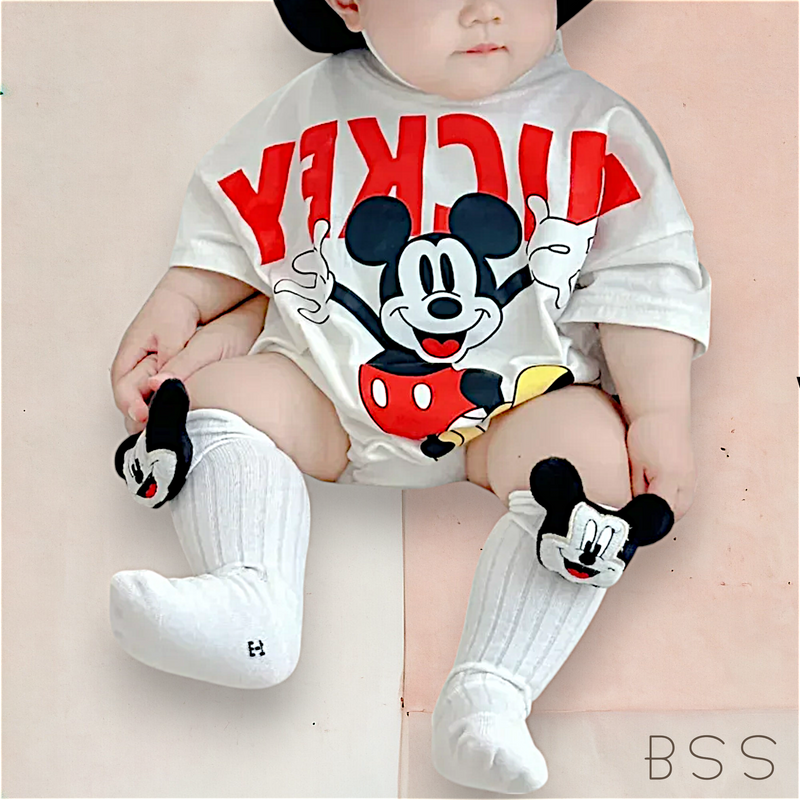 Kit Infantil Conjunto 3 Pcs Mickey Mouse