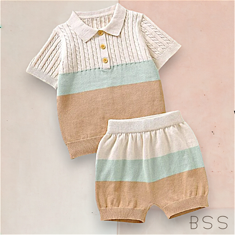 Conjunto Infantil Tricot Luck